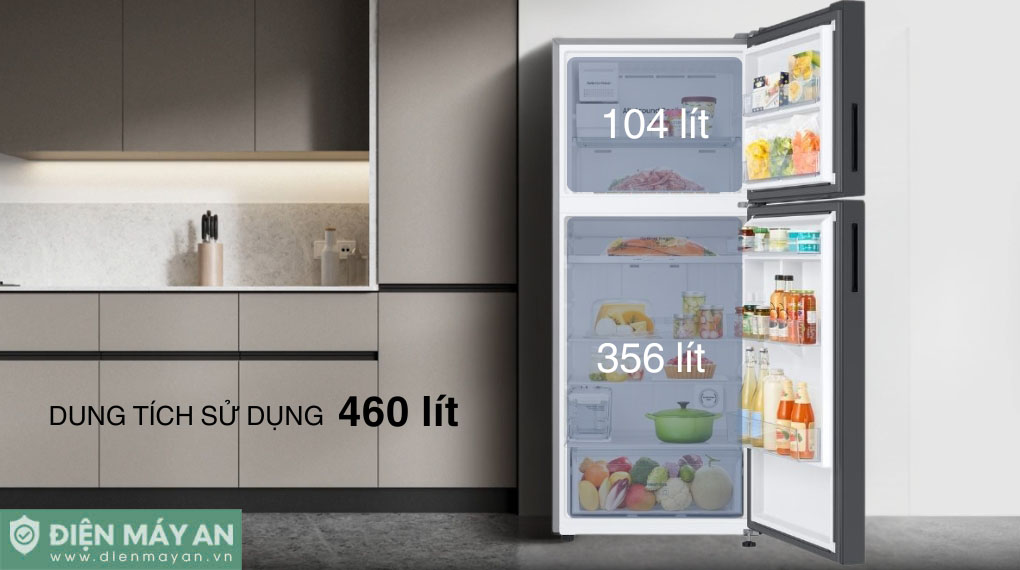 Tủ lạnh Samsung Inverter 385 lít Bespoke RT38CB668422SV